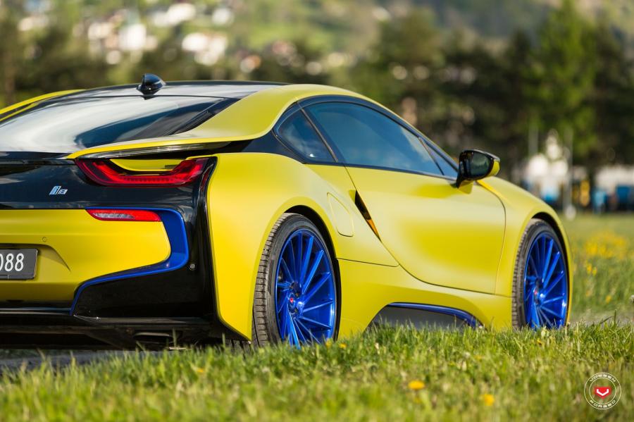  BMW i8 on Vossen Wheels (VPS-305T) 2016 года  (фото 29 из 81)